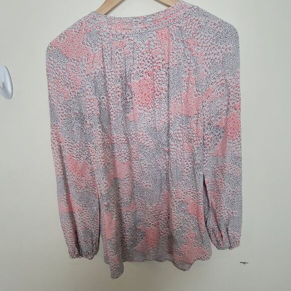 Boden WA452 Floral Brondesbury Long Sleeve Blouse US 8 - Picture 3 of 4